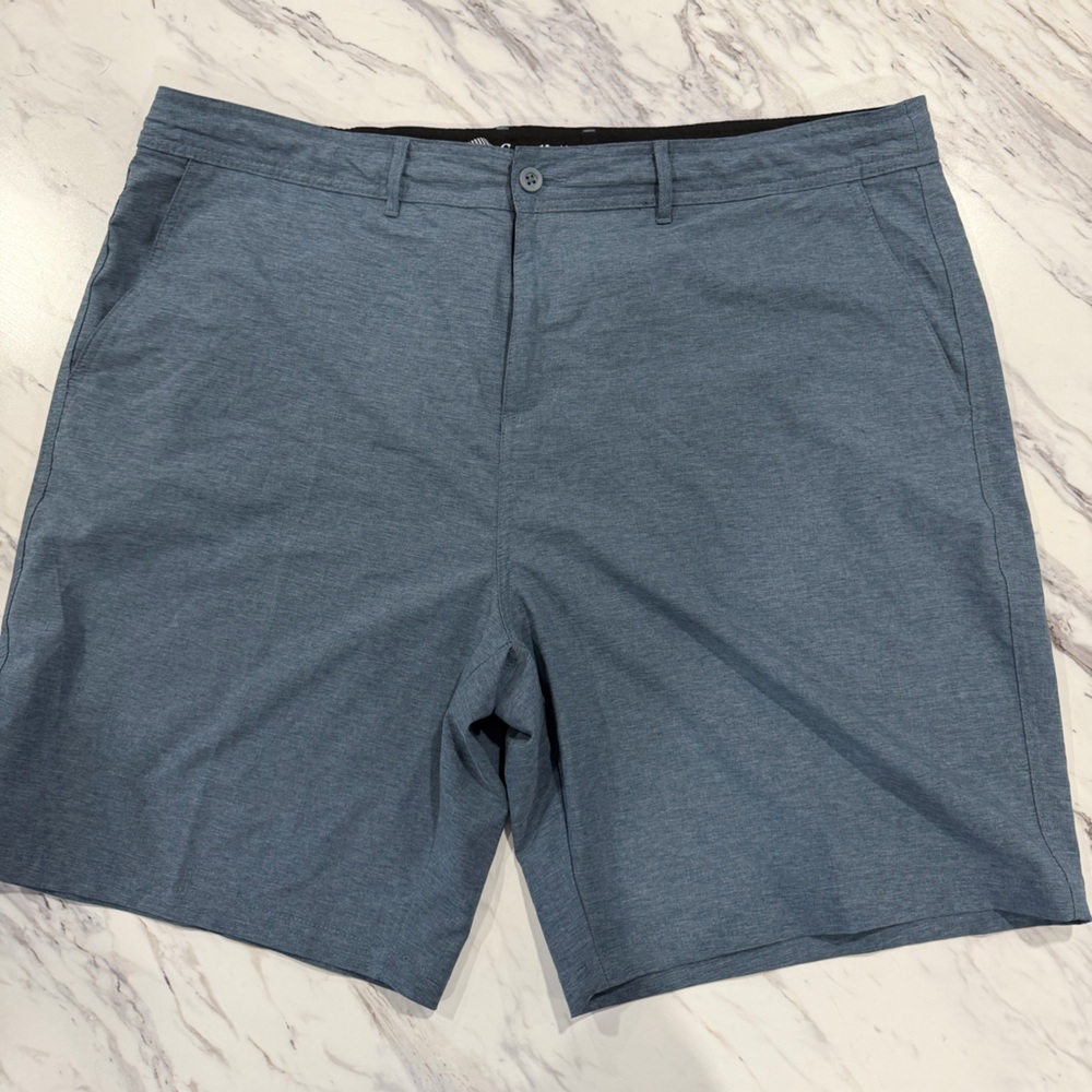 Goodfellow & Co Men's Slate Blue Flat Front Shorts